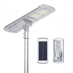 todo en una luz solar de calle
