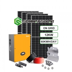 Sistema de energía solar trifásico
