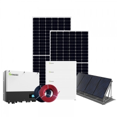 Sistema de energía solar híbrido de 5KW
