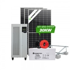 Sistema de energía solar de uso comercial
