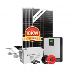 sistema de energía solar fuera de la red pequeña casa