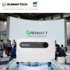 Inversor solar Growatt 100-120KVA para planta de energía fotovoltaica conectada a la red