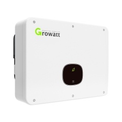 Inversores solares en red Growatt 15-25KW, alta eficiencia trifásica con pantalla LED
