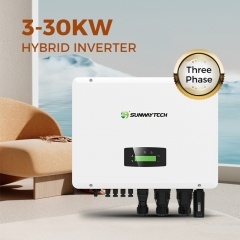 Inversor de energía solar de almacenamiento híbrido trifásico Sunway 3-30kw