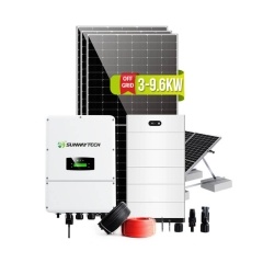 Sistema de almacenamiento de energía solar híbrido doméstico Sunway 3-10kw