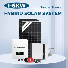 Sistema de almacenamiento de energía solar híbrido doméstico Sunway 1-6kw